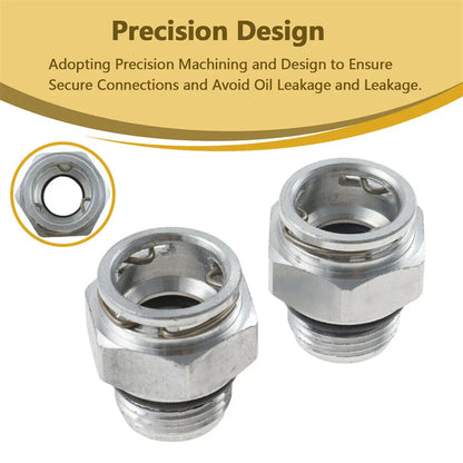 Quick-Connect Transmission Cooler Line Fittings for Jeep Dodge (2002-2006)