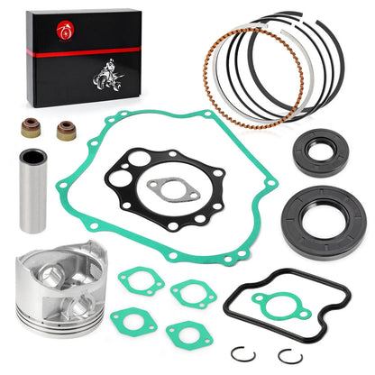 Top End Kit Piston Ring Gasket Seal for Club Car DS Precedent FE350 (1996–2026)