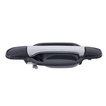 2pcs Rear LH+RH Black Door Handle for Rodeo RA Colorado RC (2000–2004)