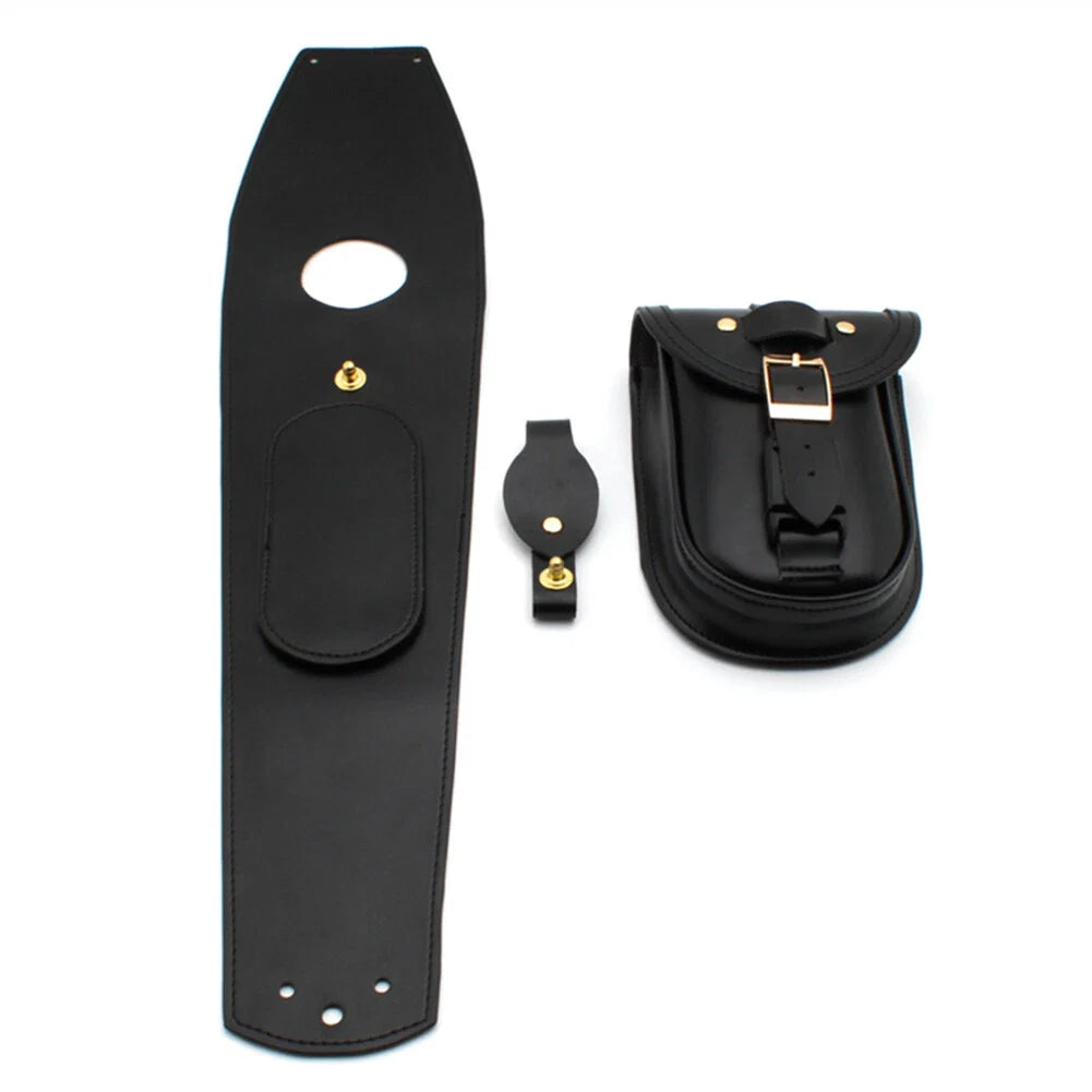 Motorcycle PU Black Detachable Tank Panel Bag for BMW R18 Classic (2020-2023)