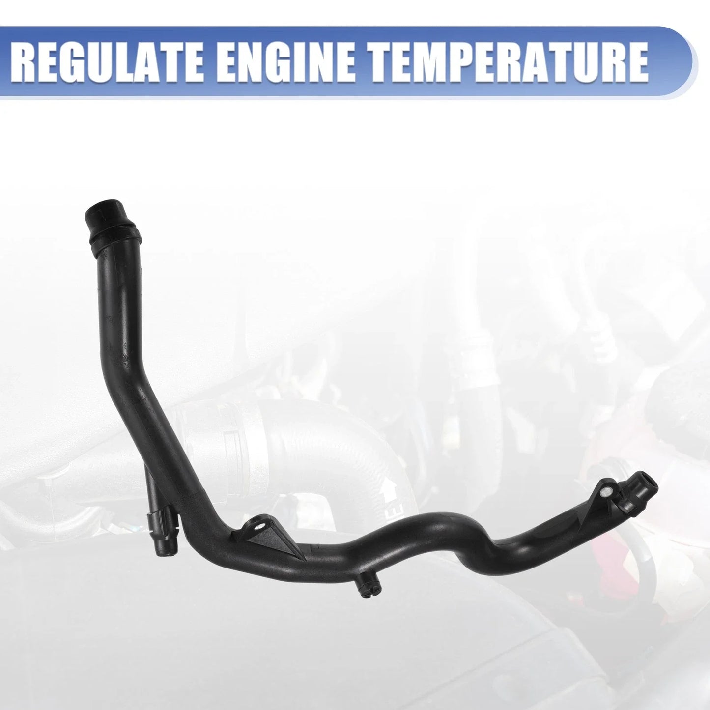 Heater Hose Radiator Expansion Tank Pipe for BMW 335d