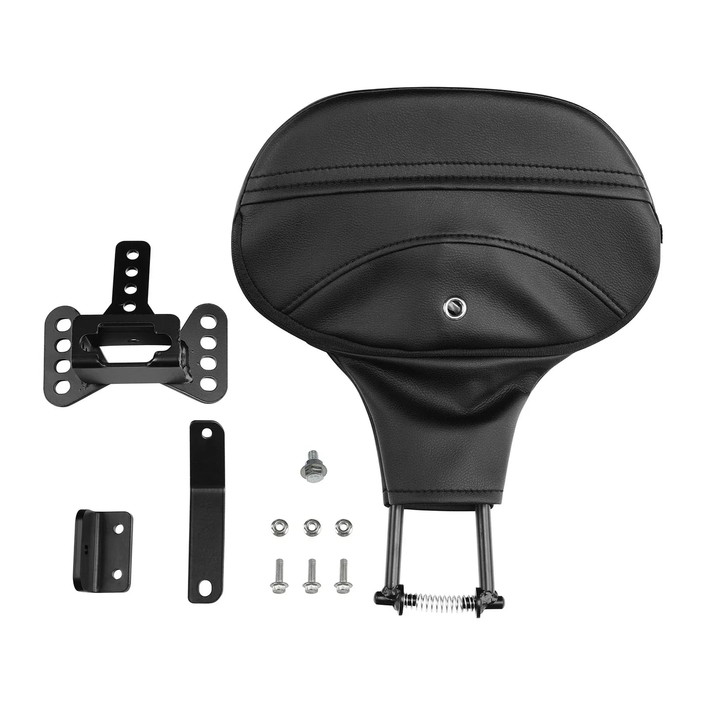 Driver Backrest Pad Bracket Mounts for Harley Touring Road King Glide