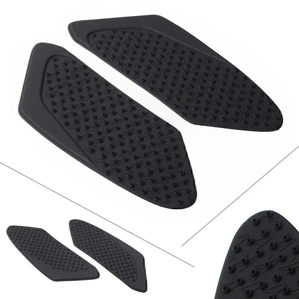 Black Tank Traction Side Pad Grips for Honda CB500F CBR500R (2013-2023)