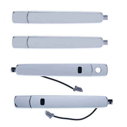 4pcs Chrome Outer Door Handle for Nissan X-Trail T31 (2007–2014)