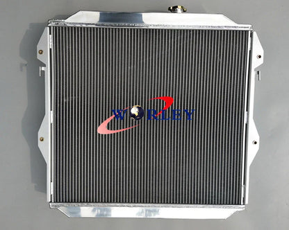 3 Row Radiator + Fan for Toyota Hilux Surf KZN185 KZJ90 KZJ95 (1996-2002)