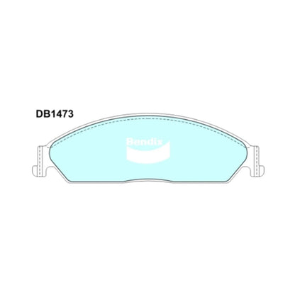 Ultimate Front Disc Brake Pads for Ford Territory SX SY SZ (2004-2016)