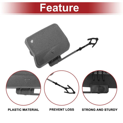 Tow Hook Cover Cap for BMW X5 E70 (2011 - 2013) Gray