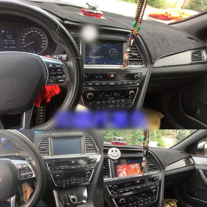 Carbon Fiber Console Stickers for Hyundai Sonata