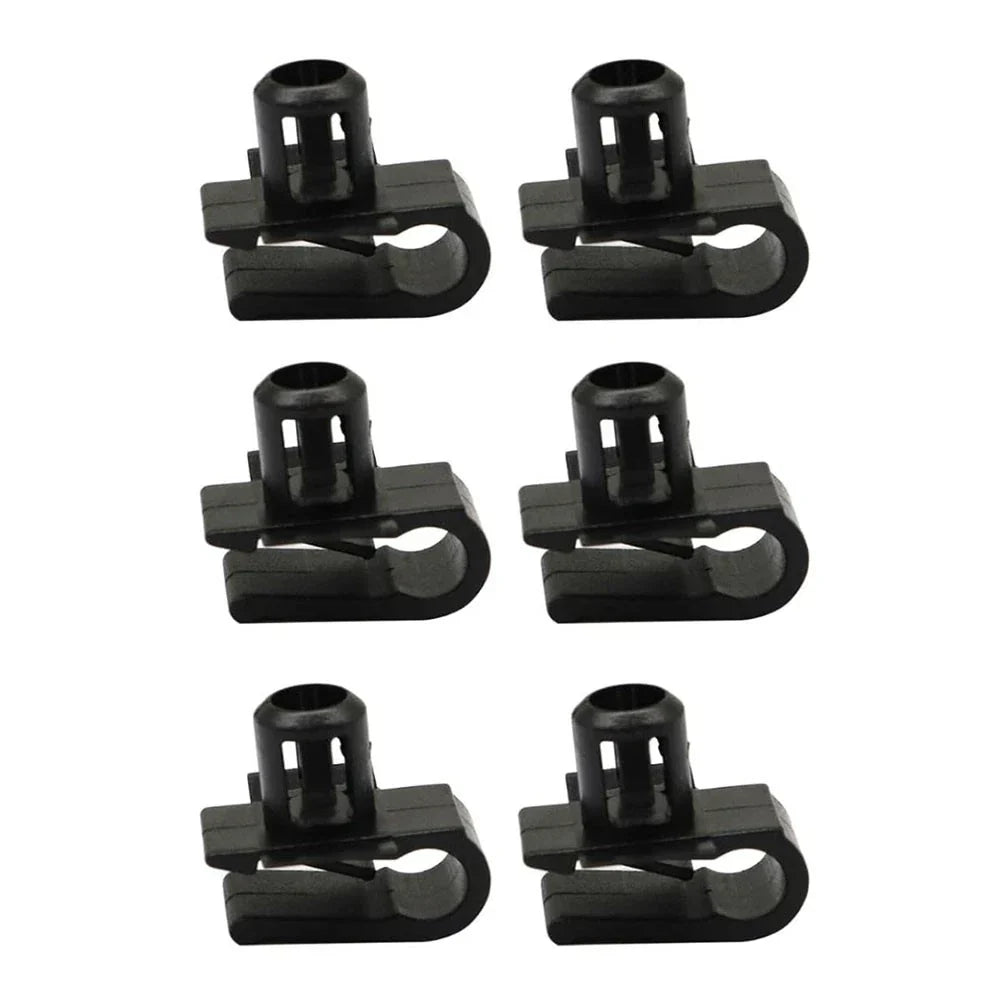 6 x Front Bumper Mesh Grille Fastener Clips for Mercedes-Benz C230 (2003-2007)