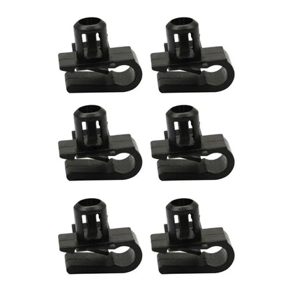 6 x Front Bumper Mesh Grille Fastener Clips for Mercedes-Benz C230 (2003-2007)