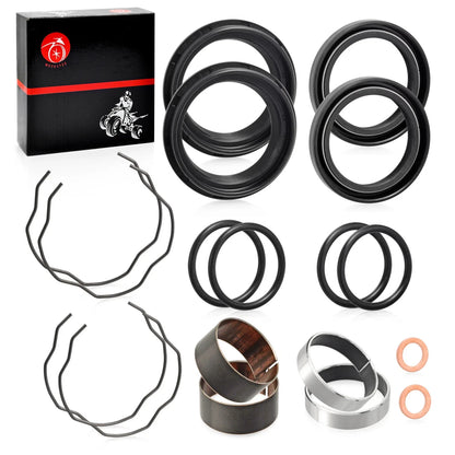 Fork Bushing Dust Oil Seals for Yamaha V-Star 1300 XVS1300 Tourer (2007–2017)