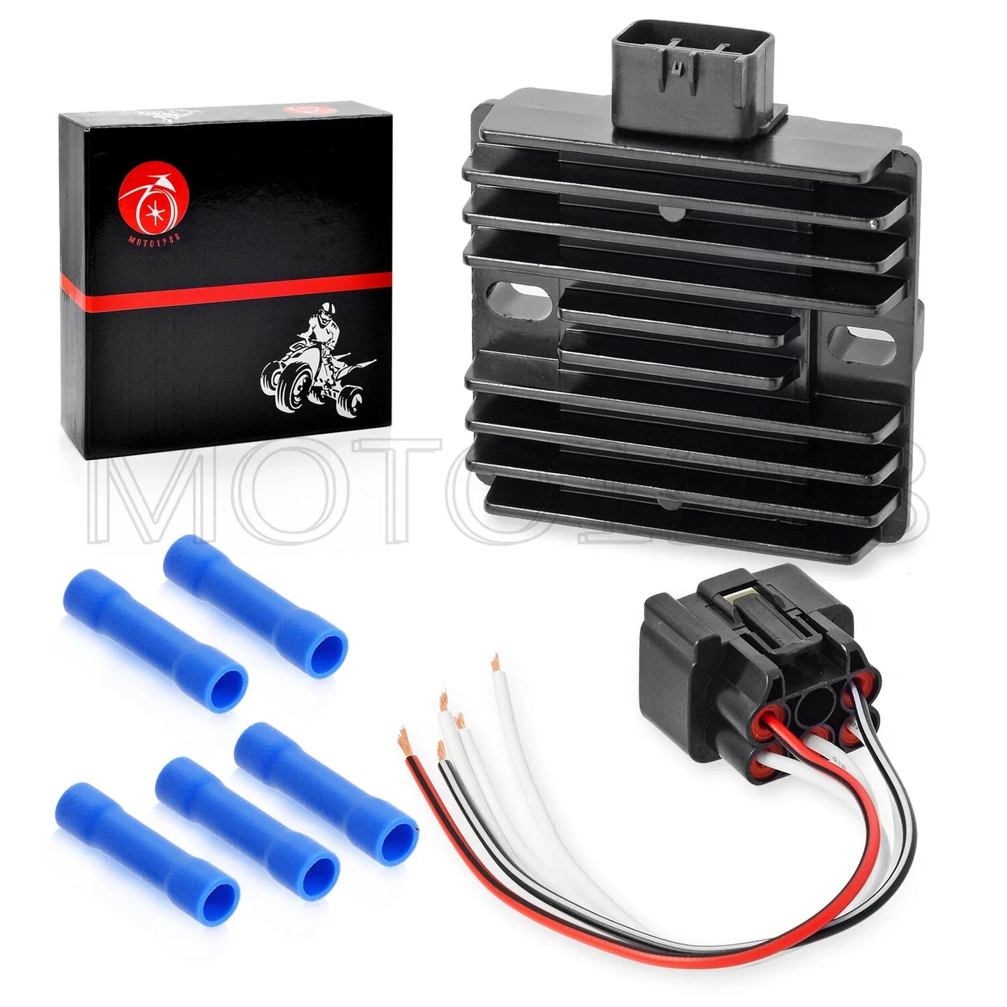 Rectifier & Plug Kit for YAMAHA V-Star 650 1100 XVS650 XVS1100 (1999–2009)