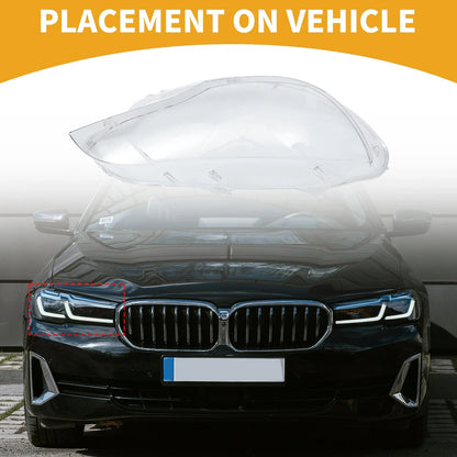 1 Pc Right Front Headlight Lens Cover for BMW X6 (2008-2014)