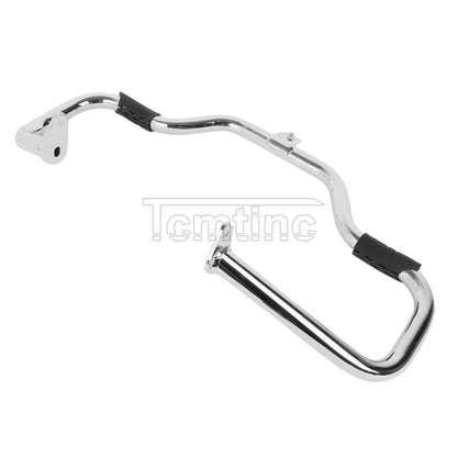 1 1/4'' Chrome/Black Engine Highway Guard Crash Bar for Harley Touring (97-08)