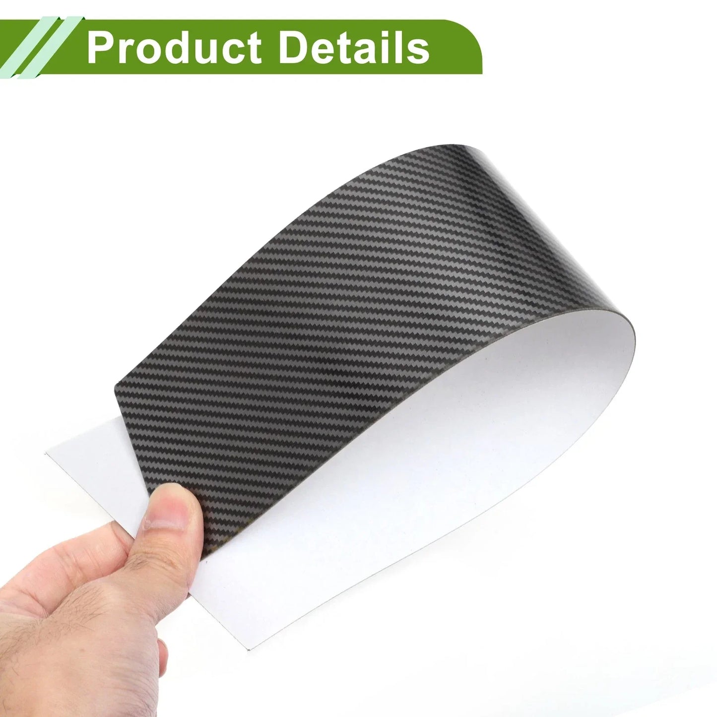 10 x Pillar Window Trim for Chevy Cruze (2011-2015) Carbon Fiber Black