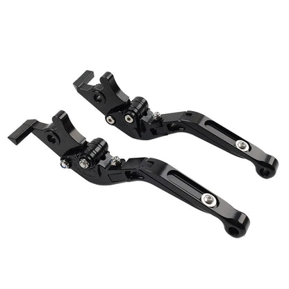 Black Extendable Brake Clutch Levers for Aprilia Tuono V4 1100RR (17-21)