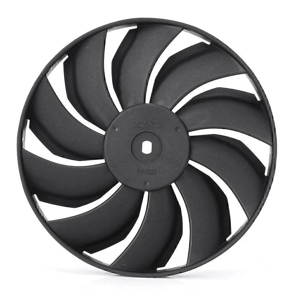 Black Engine Radiator Cooling Fan Blade for Kawasaki Ninja ZX6R ZX10R