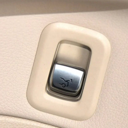 Silver ABS Material Trunk Release Button Cover for W205 W253 W213