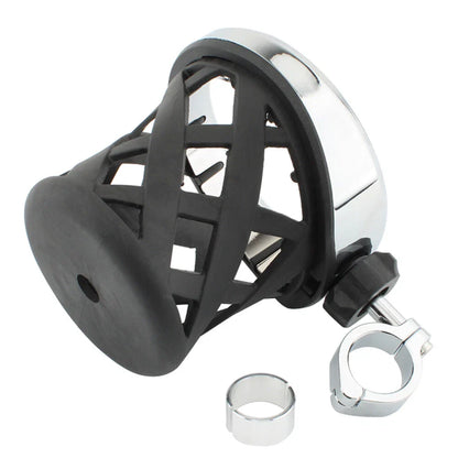 New Chrome Motorcycle Drink Cup Holder 7/8"-1" Clamp for Harley