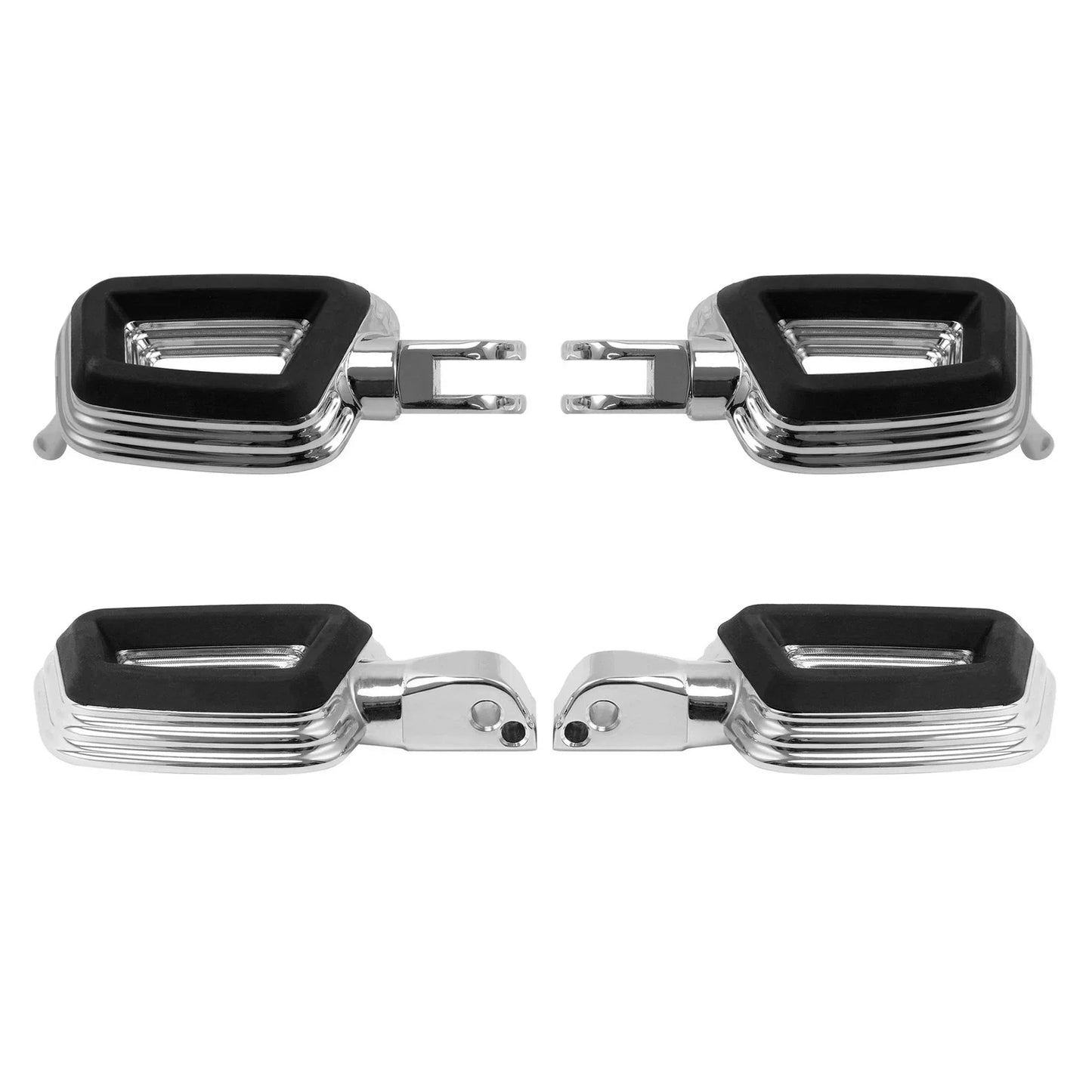 Driver & Passenger Foot Pegs for Harley Low Rider Fat Boy (2018-2025)