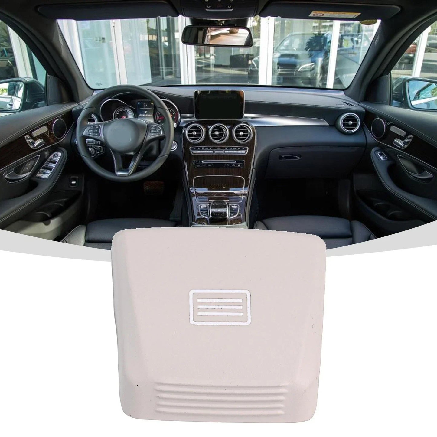 Premium Fit Sunroof Switch Button for Mercedes W205 W253 C E Class