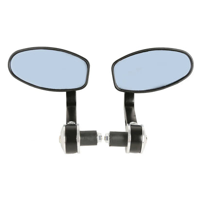 7/8" Handlebar Bar End Rearview Mirrors for Honda Street Bike Chopper