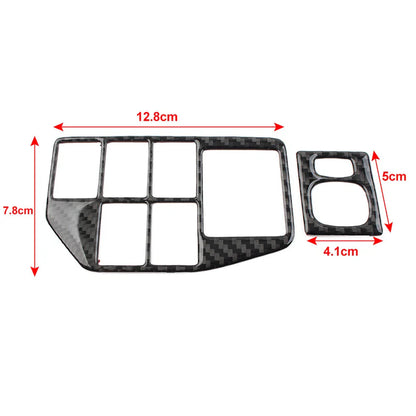 RHD Headlight Lamp Switch Trim for Toyota Prius (2012-2015)