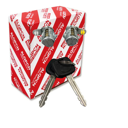 Front Door Lock & Key Ignition Barrel Set for Toyota Hilux (1988-2004)