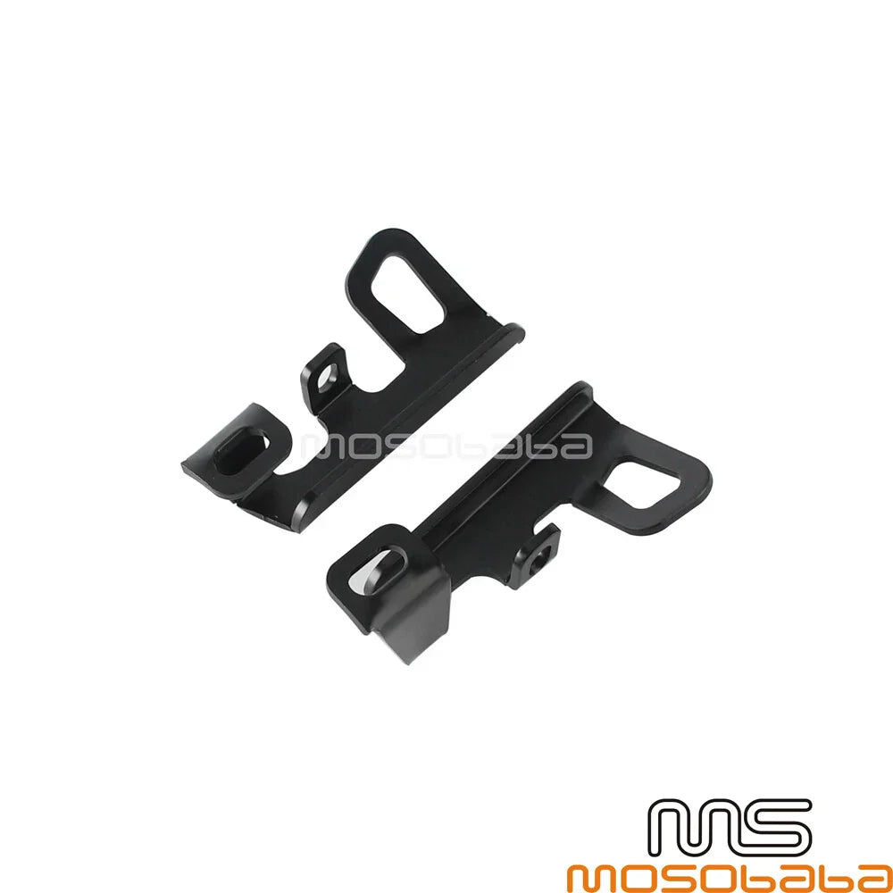 Black Front Tie-Down Mount Brackets for Honda Gold Wing GL1800 (2018-2024)