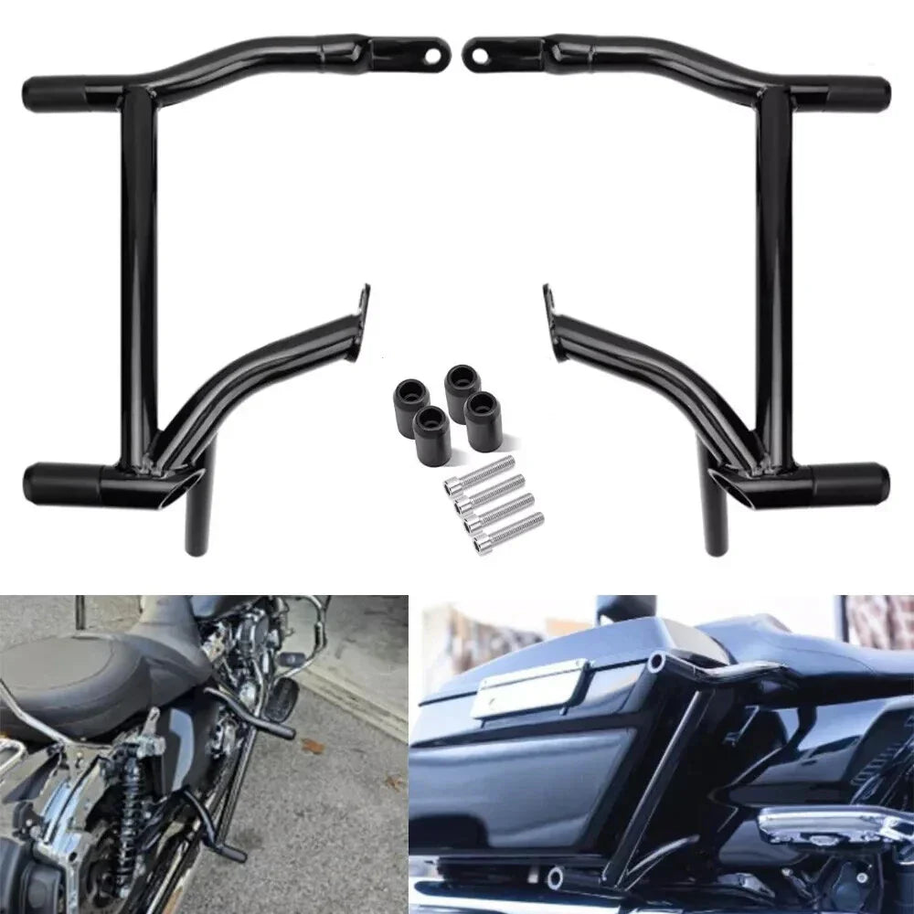 Saddlebag Guard Rails for Harley Touring Road King Street Glide (2009-2024)