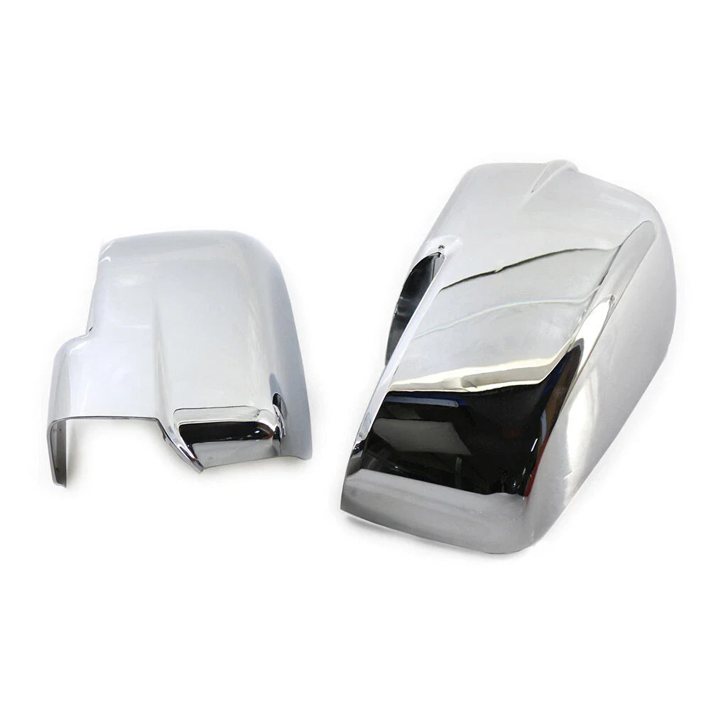 Chrome Mirror Covers with Turn Signal Cutout for Dodge Ram 1500 (2013-2018)