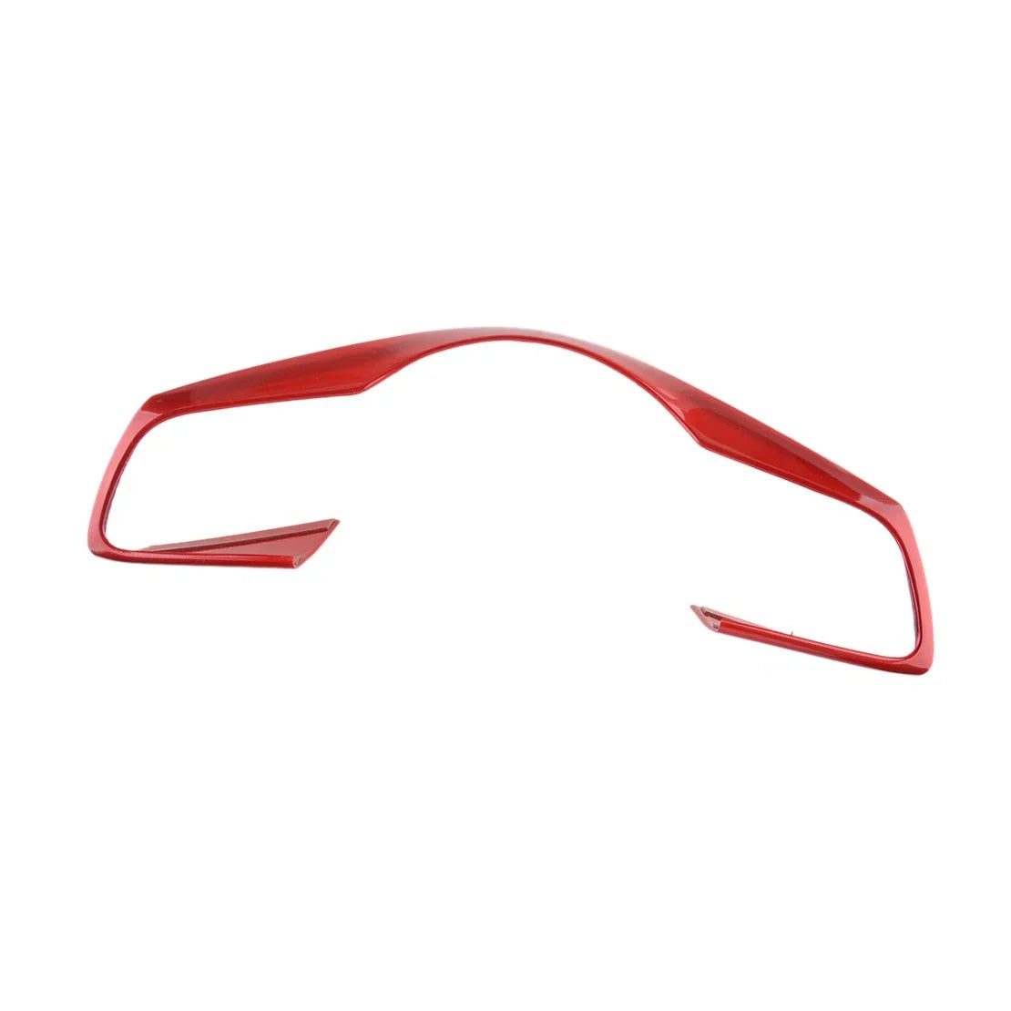 Red Steering Wheel Button Cover Frame for Kia Forte K3 (2019-2022)