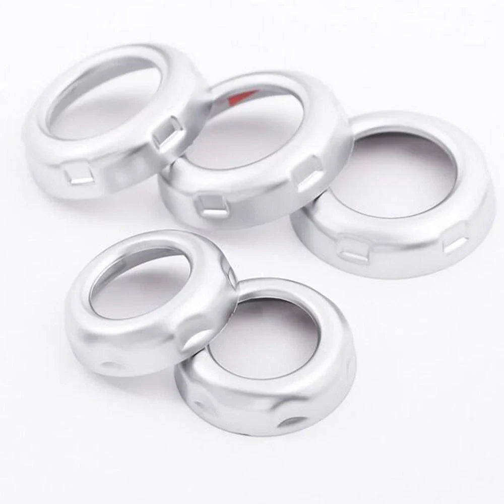 5 x Plating Dash Knob Rings for Land Rover Discovery (2010-2016)