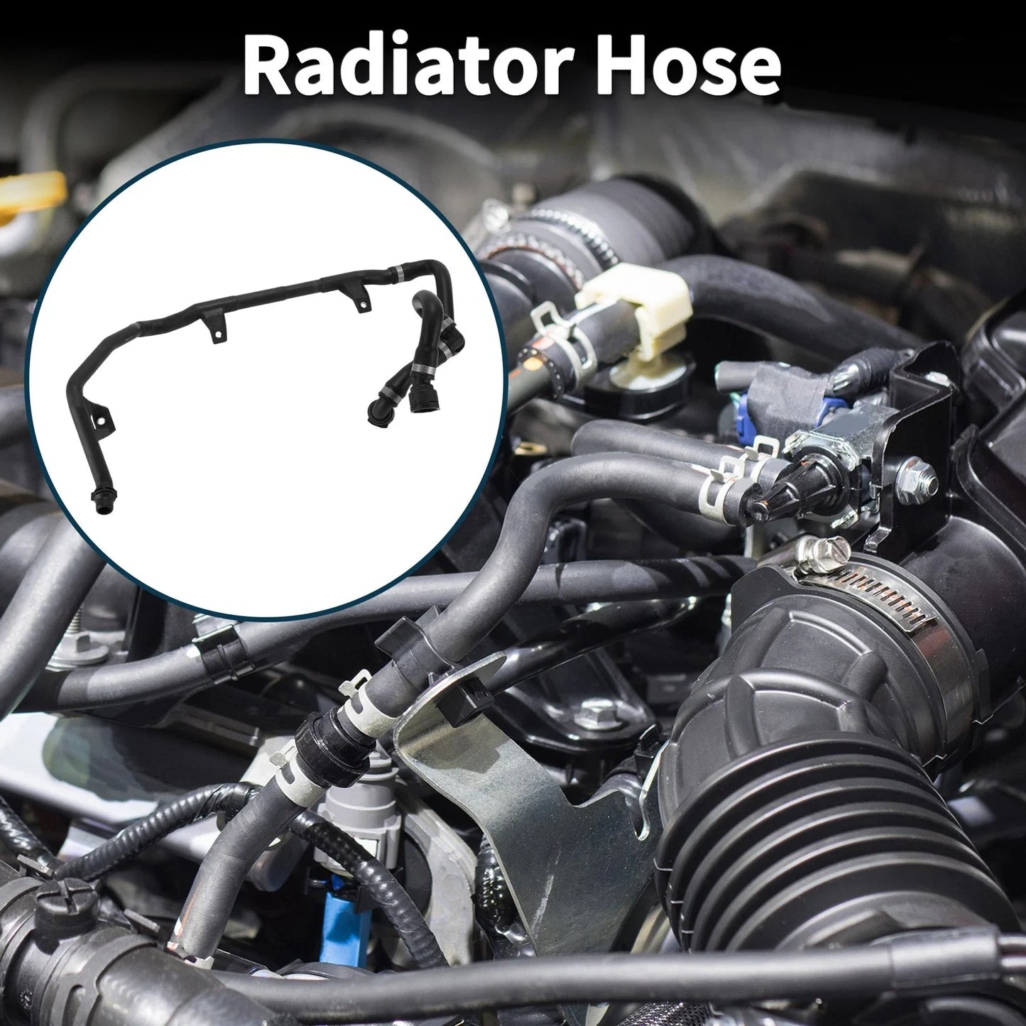 Radiator Hose for BMW 2008 3 Series Cooling System Hose (2008 - 2008)