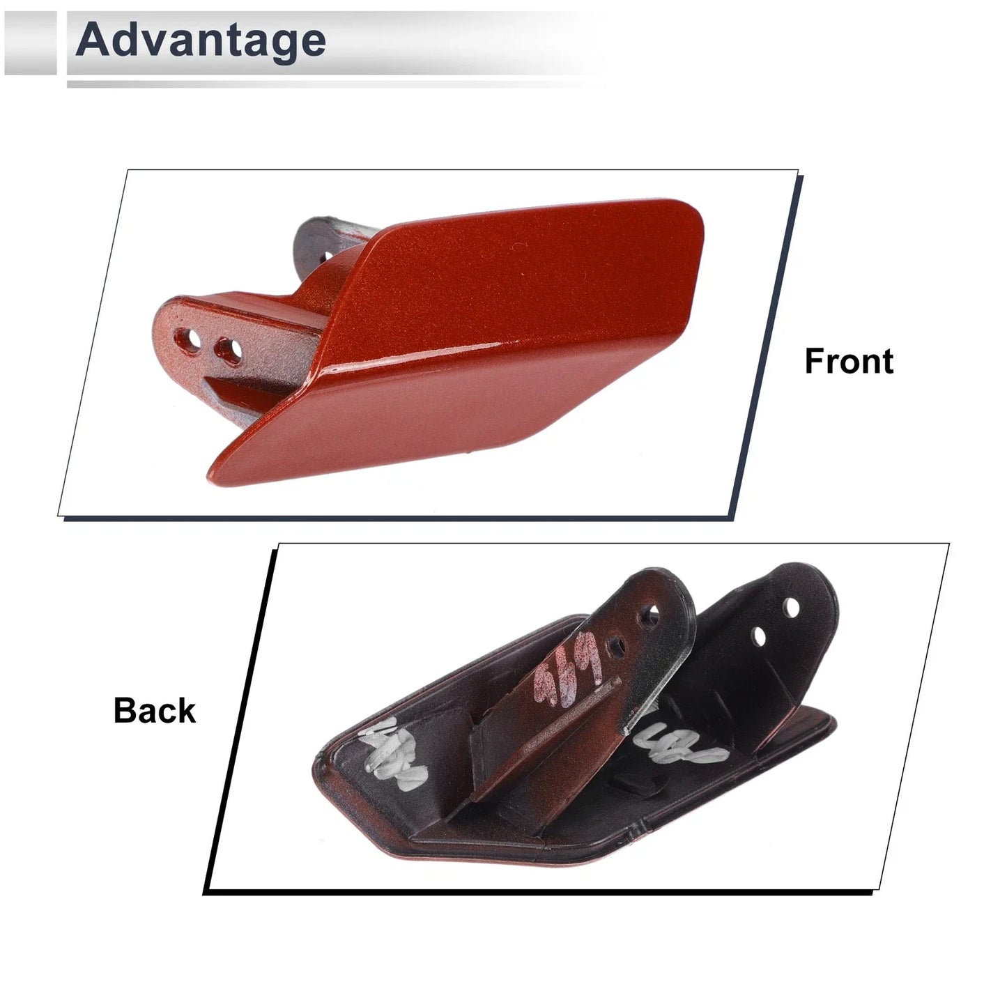 Front Left Bumper Headlight Washer Nozzle Cover Cap for BMW 320i