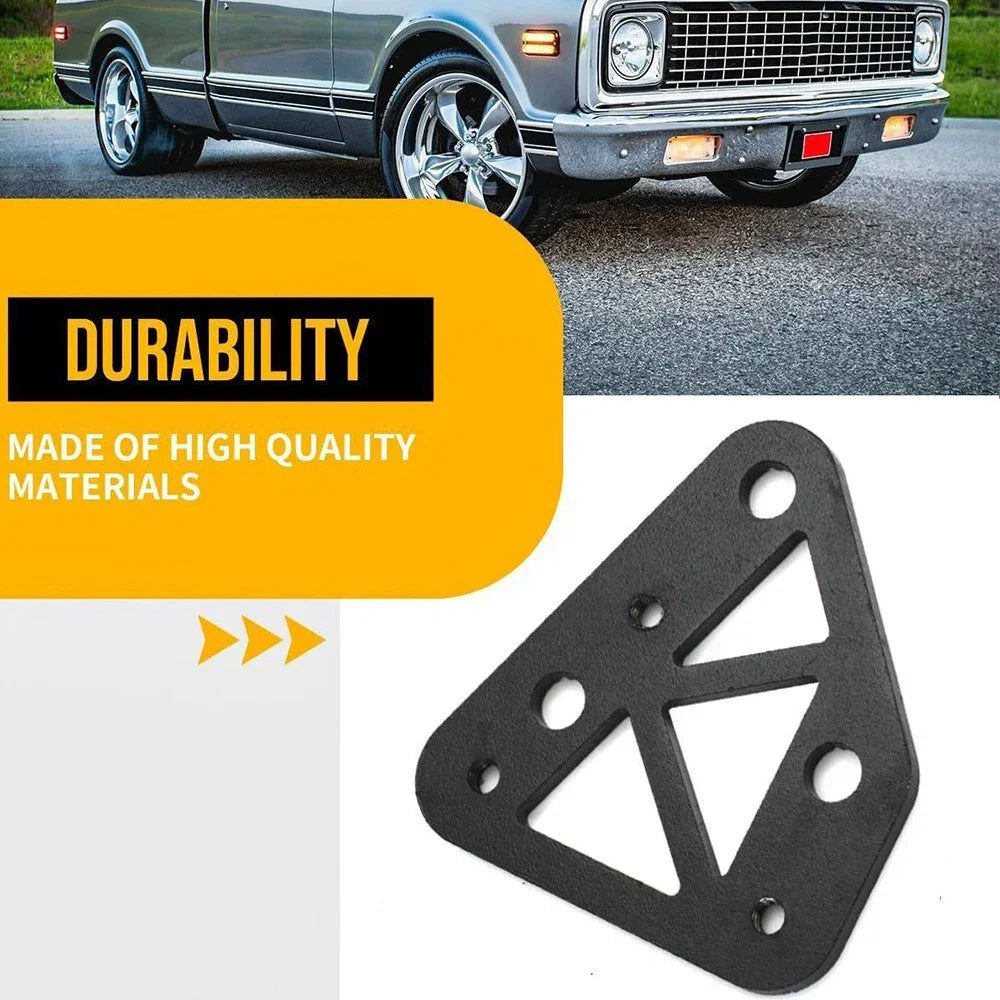 Black Gas Pedal Adapter Cable Bracket for Chevy (1967-1972)