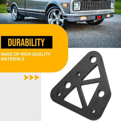 Black Gas Pedal Adapter Cable Bracket for Chevy (1967-1972)