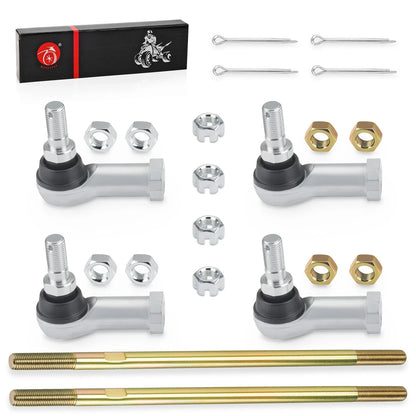 Tie Rod Ends Kit 2x Left & Right for Honda Rancher 420 TRX420TE (2007–2013)