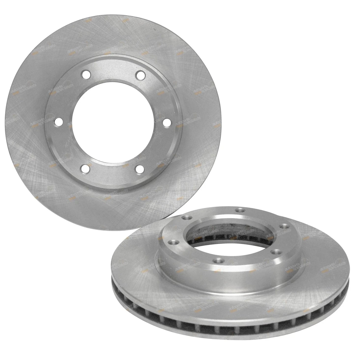 2 x Front Disc Brake Rotors for Landcruiser 80 Series (1990–1992)