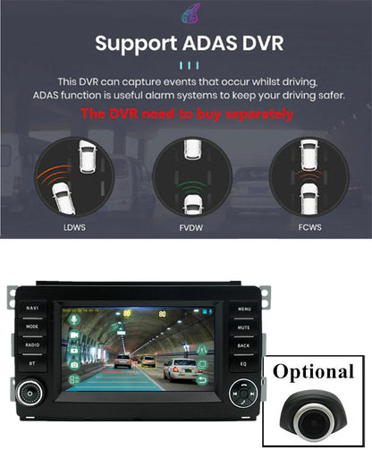 Carplay Stereo Radio for 2005-2010 Smart Fortwo 7" Android GPS 4+32GB