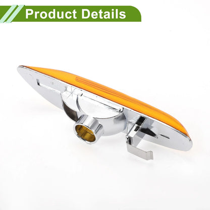 Left Side Marker Light Cover for BMW 320i (2002-2005) yellow