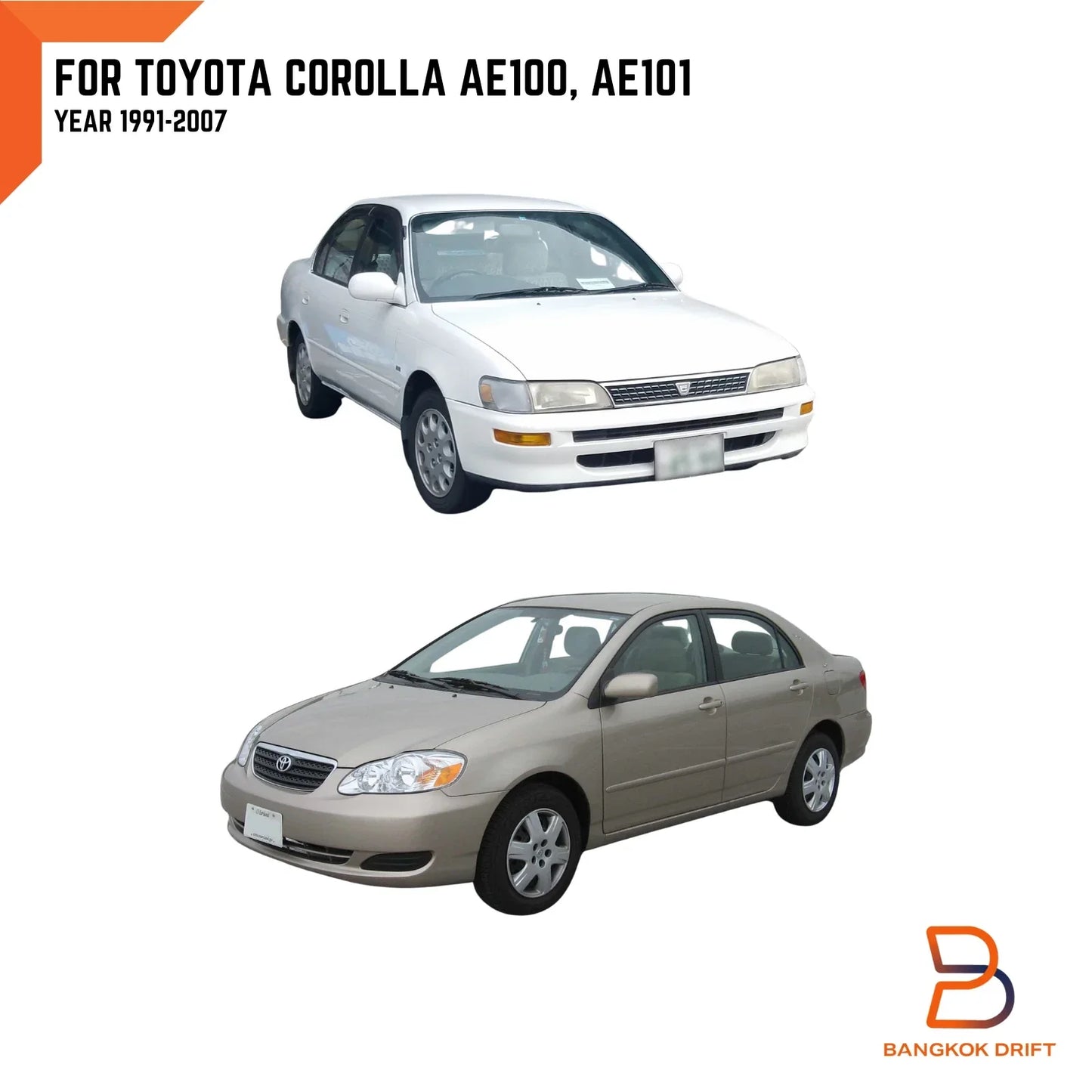 4PC Transmission Shifter Cable Link Bushing for Toyota Corolla AE100 (91-07)