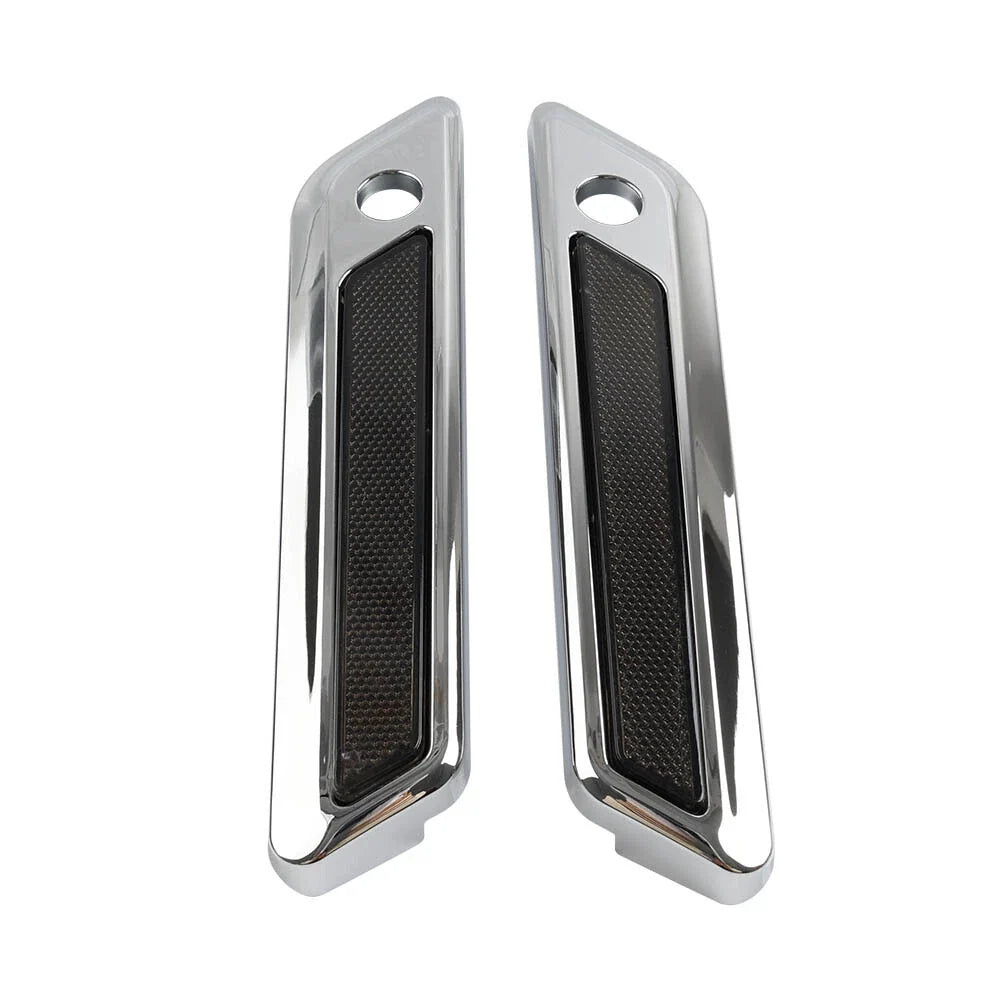 Saddle Bag Hinge Latch Covers for Harley Touring Electra Glide Road King (14-23)