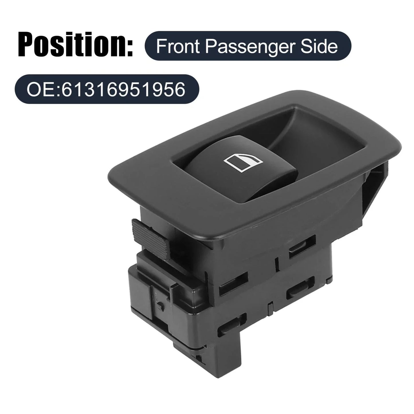 Passenger Side Master Power Window Switch for BMW 530i 550i