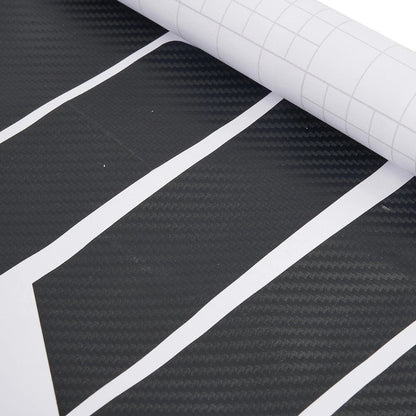 3D Carbon Fiber Interior Dash Wrap Trim Stickers for 3 Series E46 (1998–2005)