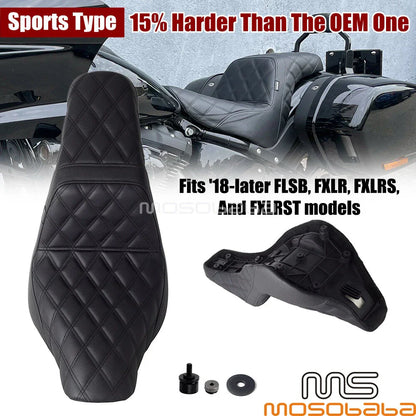 Gel Pad Seat for Harley Low Rider ST FXLRST FXLRS Sport Glide FLSB (2018-2024)