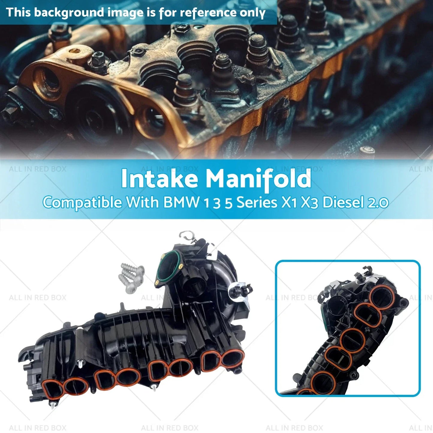 Intake Manifold for BMW 5 Series E61 Touring Diesel 2.0 (2007-2010)