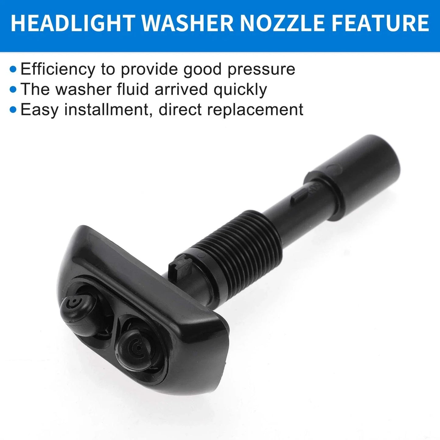 Front Left Side Headlight Washer Nozzle for BMW 740iL 740i 750iL