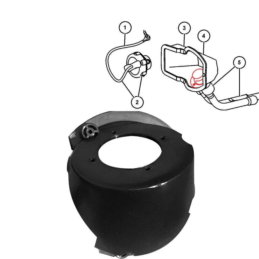 Fuel Filler Housing for Dodge RAM 1500 2500 Pickup (2010-2022)