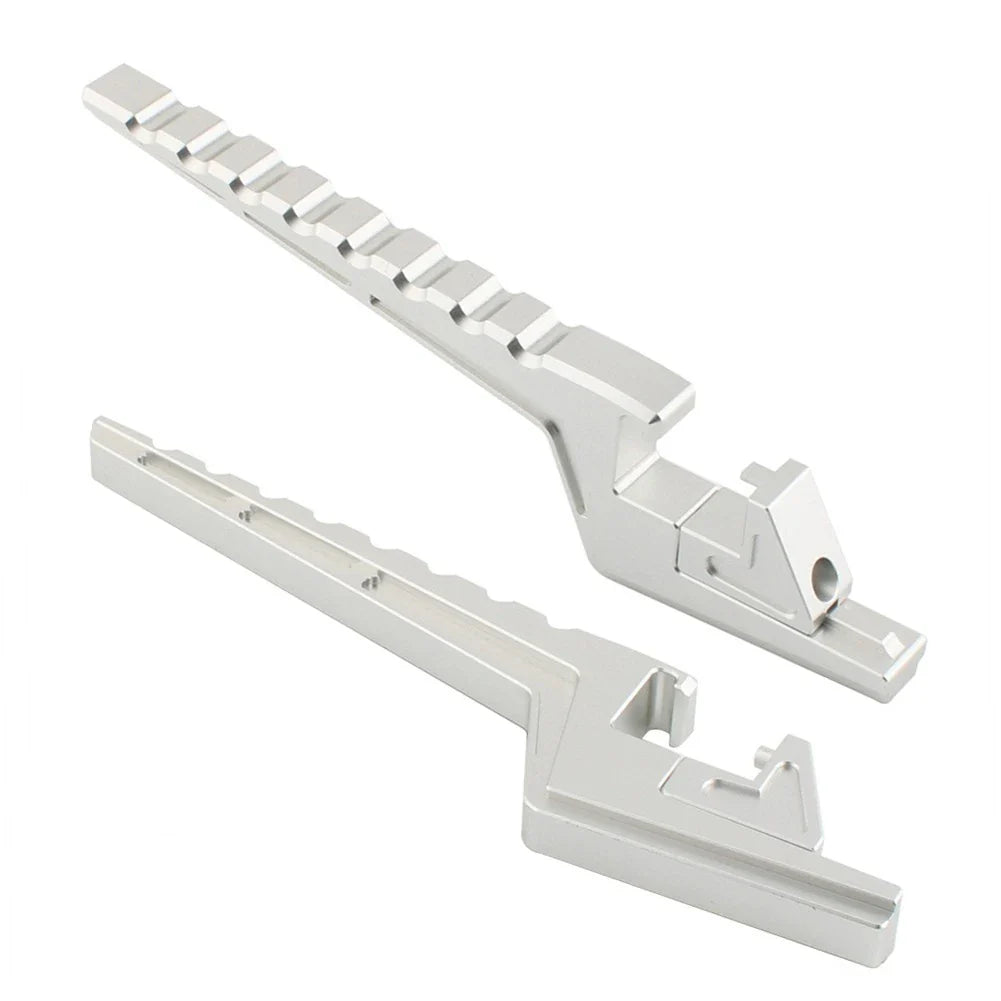 Silver Passenger Foot Peg Extensions for Surron Light Bee S X/L1E & Segway X160